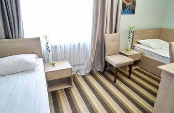 Двухместный номер с 2 отдельными кроватями в Гостинице Арбат